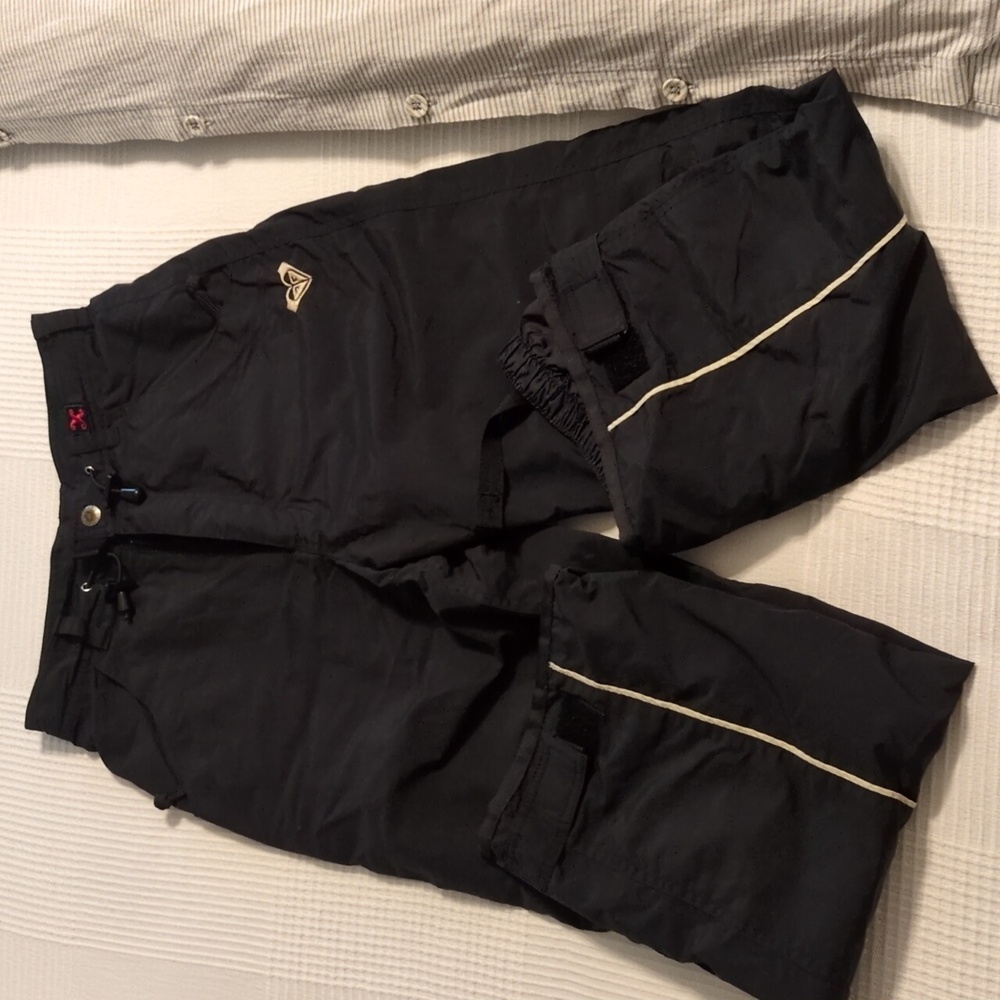Roxy Black Snowboard Ski Pants Size Small